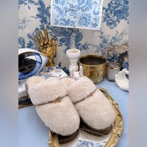 🆕 UGG 🧿 NWOB Dalla Sheepskin Slipper, White - Sz US 8